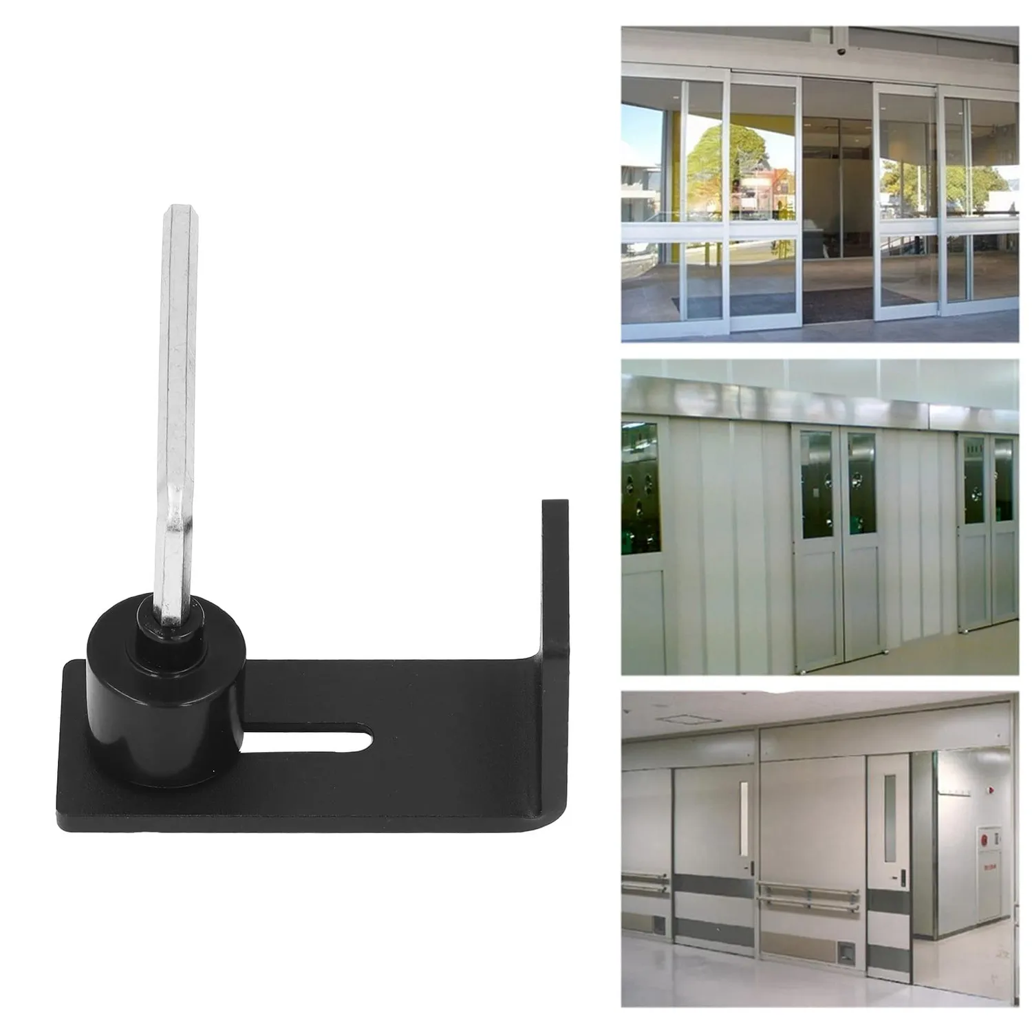 Garosa guide sol porte grange coulissante acier réglable