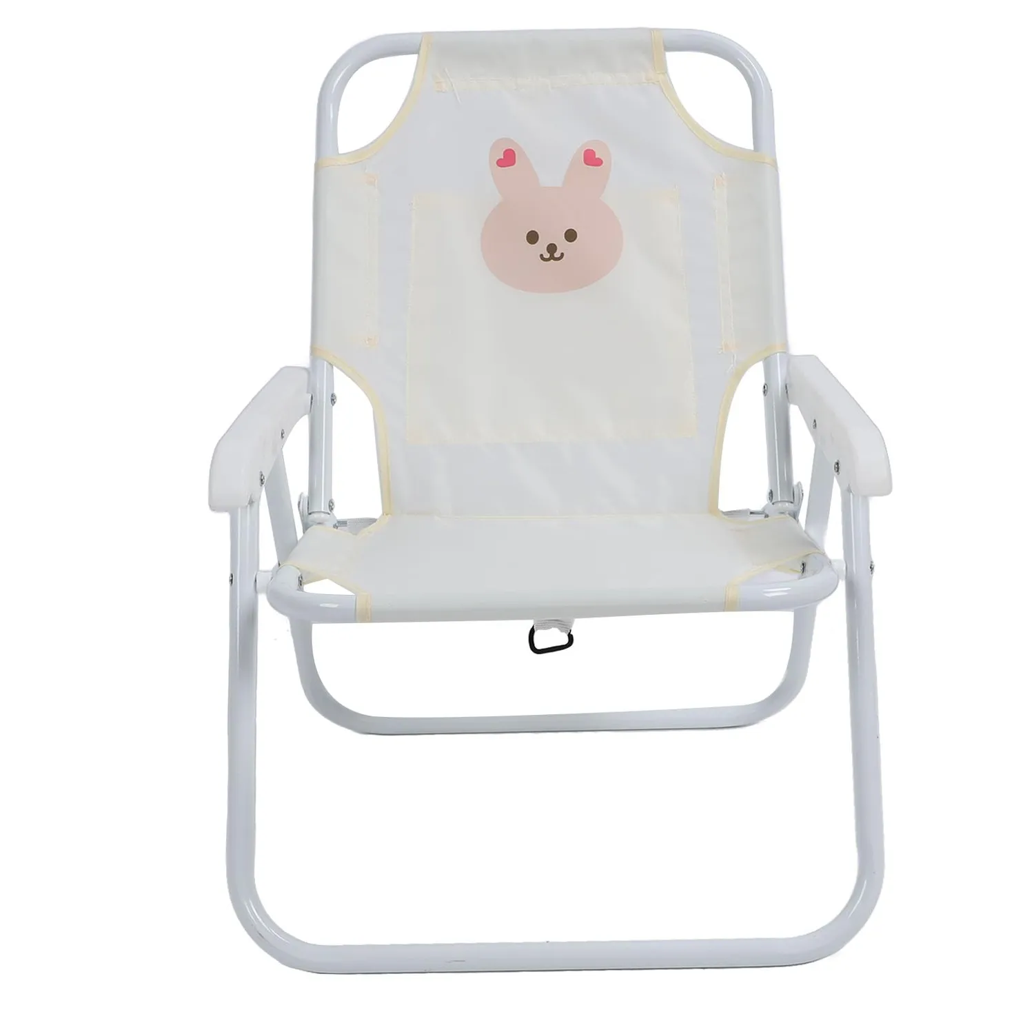 Garosa chaise de plage enfant pliable Lapin avec parasol