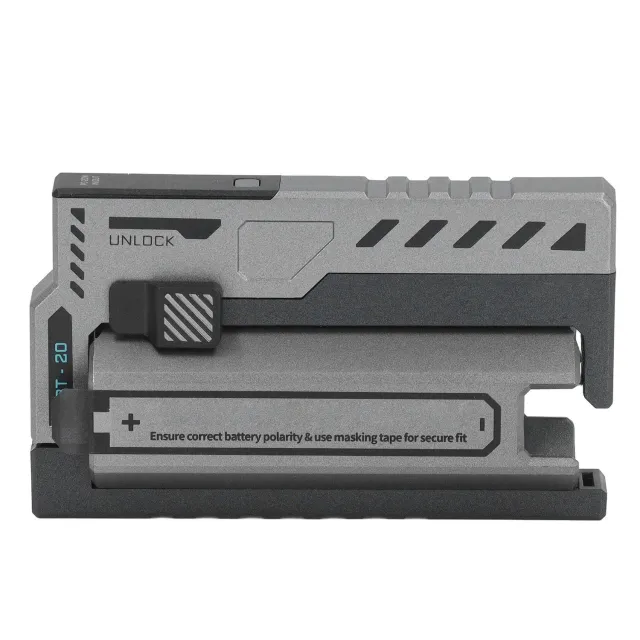 Garosa chargeur portable 2 en 1 batterie 20700 15W argent