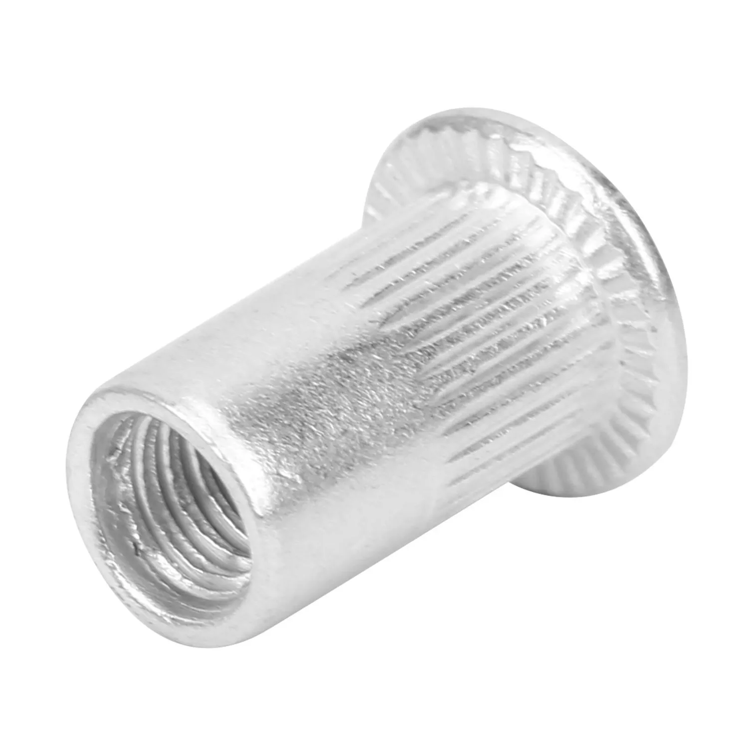 Garosa écrous à riveter M5 en aluminium 100 pièces à tête plate