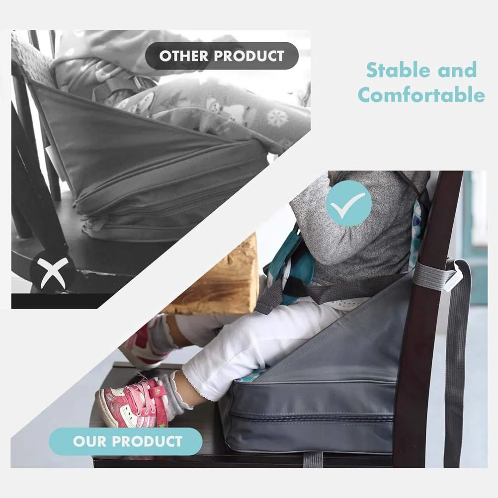 Garosa siège rehausseur bébé pliable, harnais, tissu Oxford