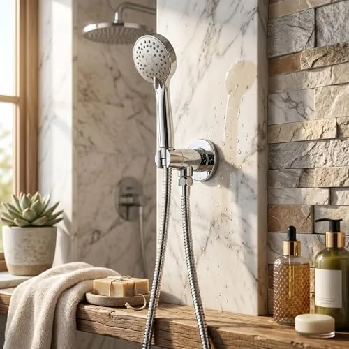 Garosa coude support de douche en laiton réglable