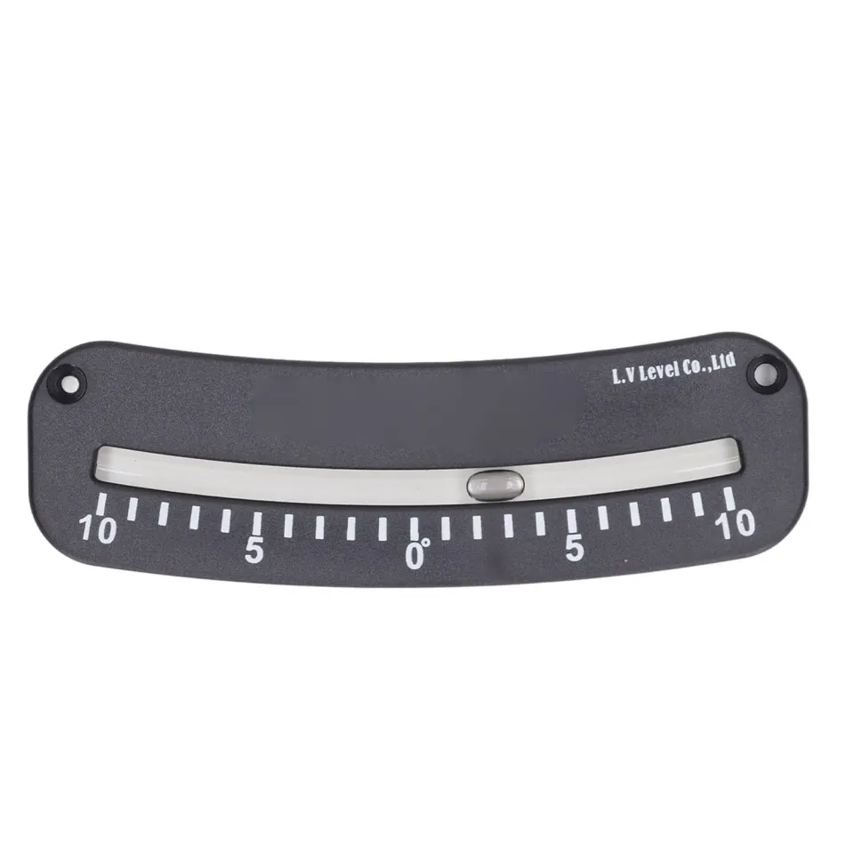 Garosa clinomètre tube ABS mesure de -10° à 10°