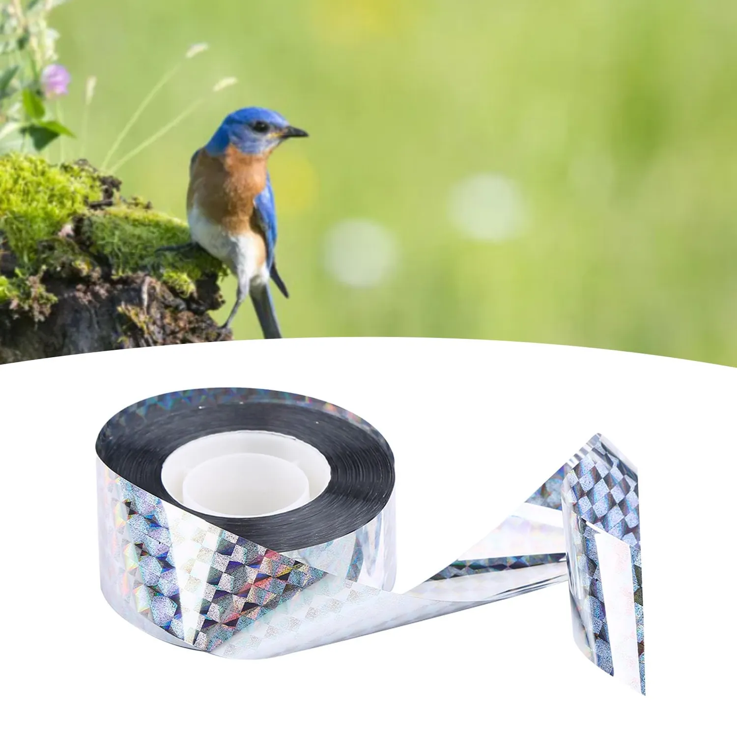 Garosa ruban effaroucheur oiseaux 90 m holographique réfléchissant