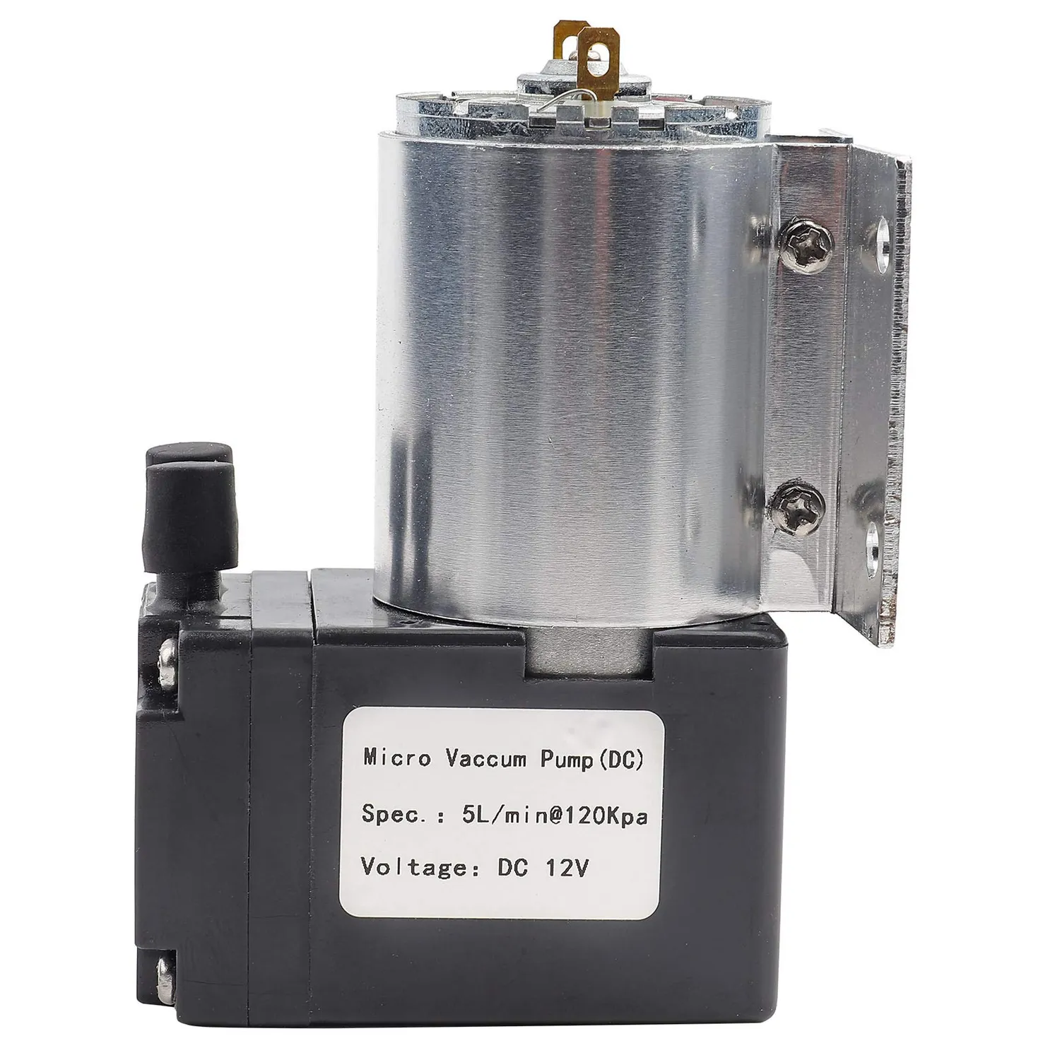 Garosa mini pompe à vide 12V 5L/min 120kPa avec support