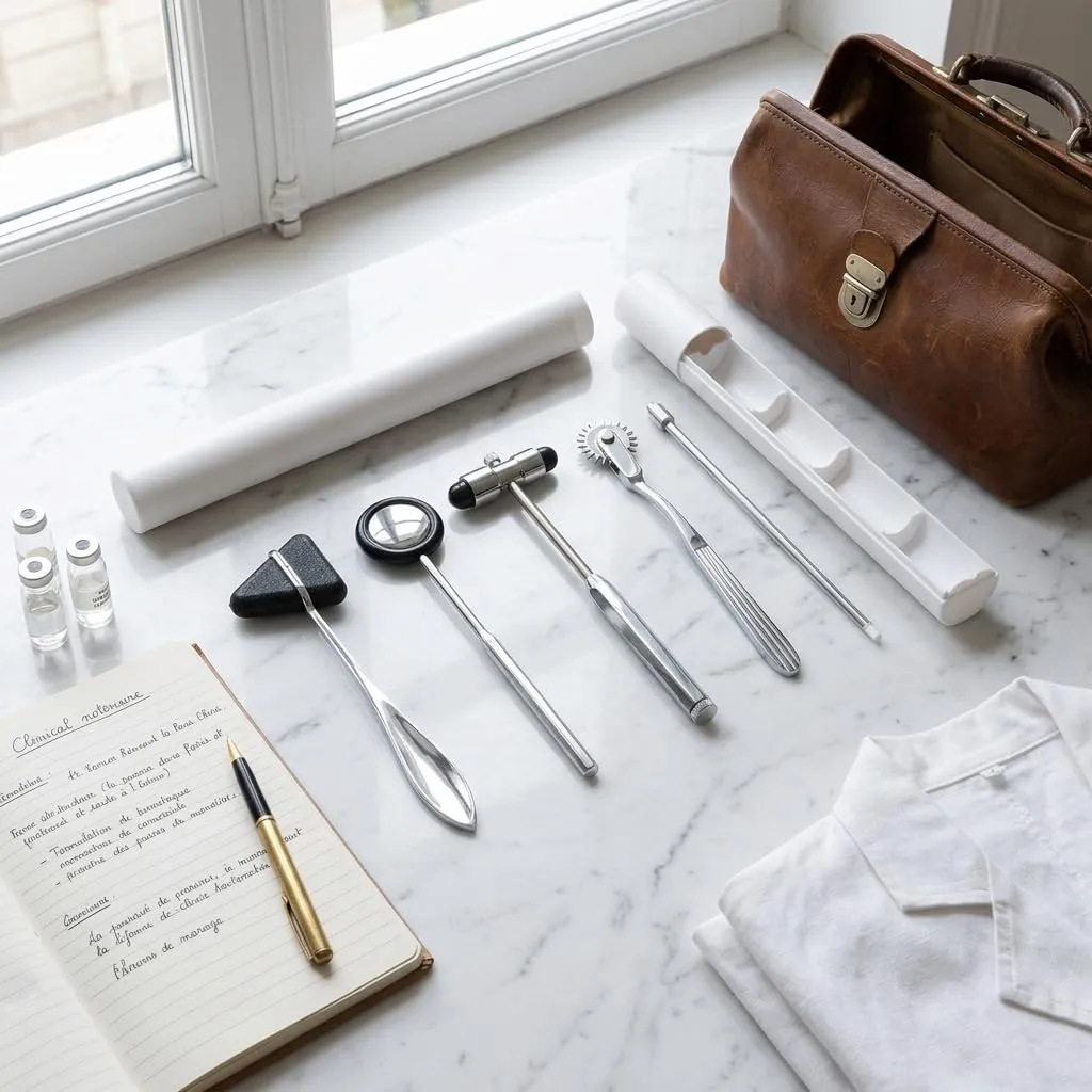 Garosa Kit 5 Marteaux Neurologiques Inox Réflexes