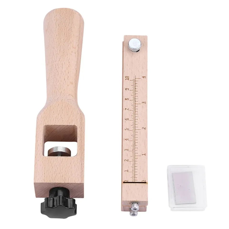 Garosa coupe-cuir réglable pour lanières 0 à 10 cm avec 5 lames