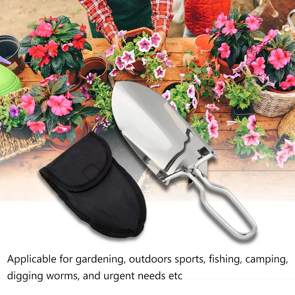 Garosa pelle pliante de camping compacte avec étui