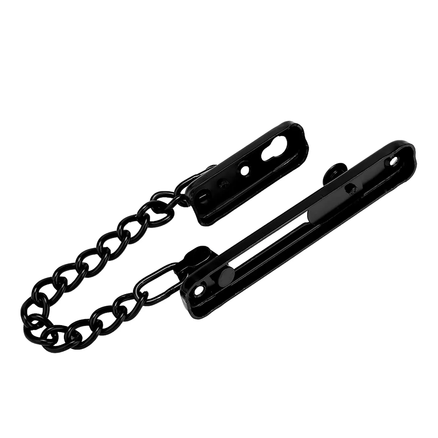 Garosa verrou de chaîne de porte #1 noir acier inoxydable