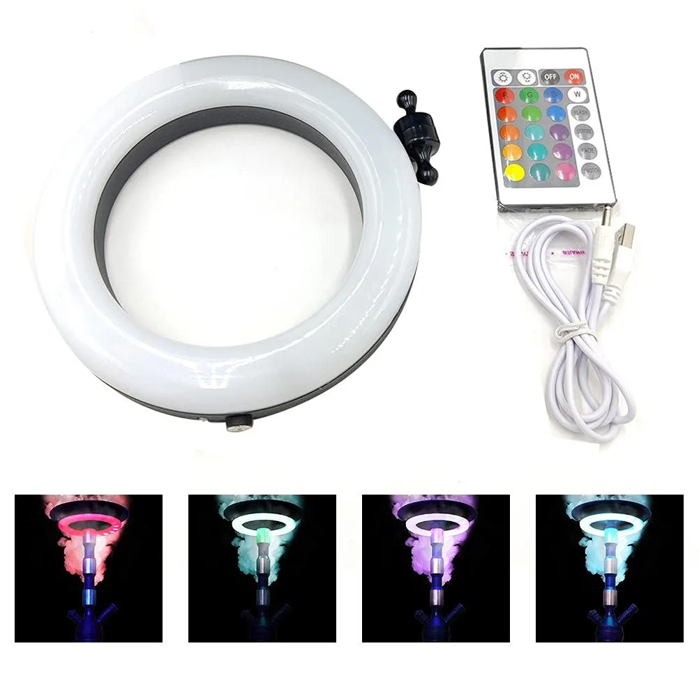 Garosa lampe LED narguilé 16 cm télécommande USB