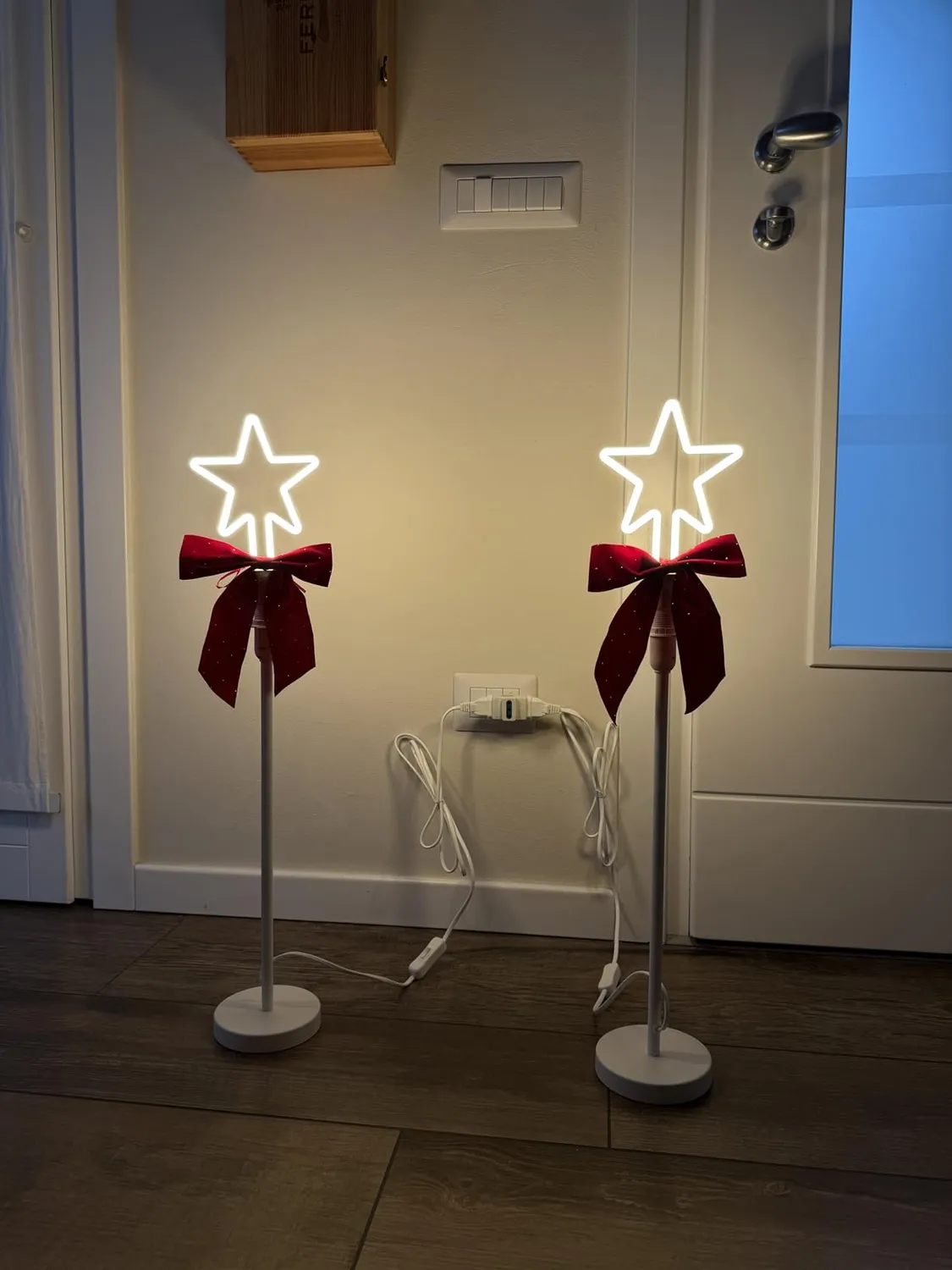 Garosa ampoule LED étoile à 5 branches E27 8 W lumière chaude