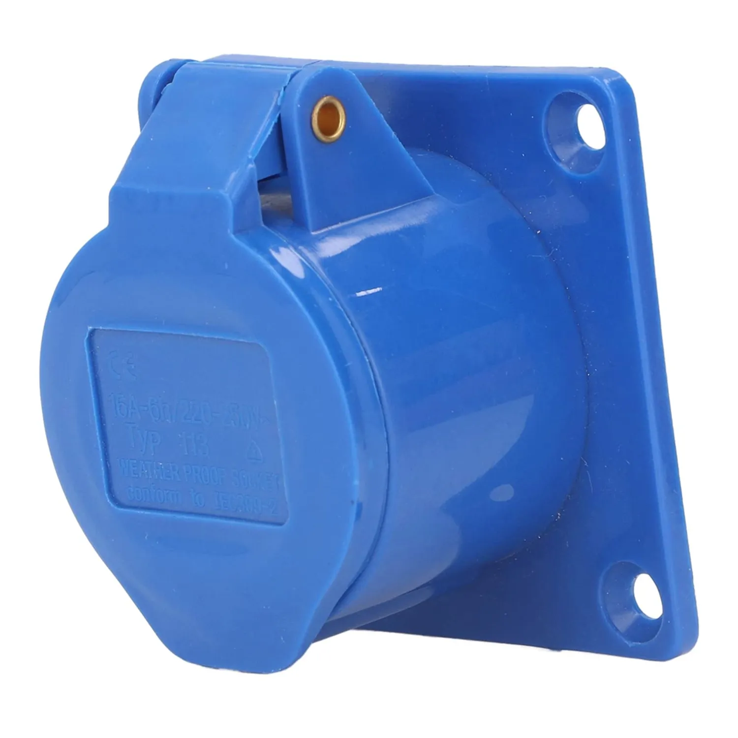 Garosa prise industrielle dissimulée 3 broches CEE IP44 bleue 220–250 V