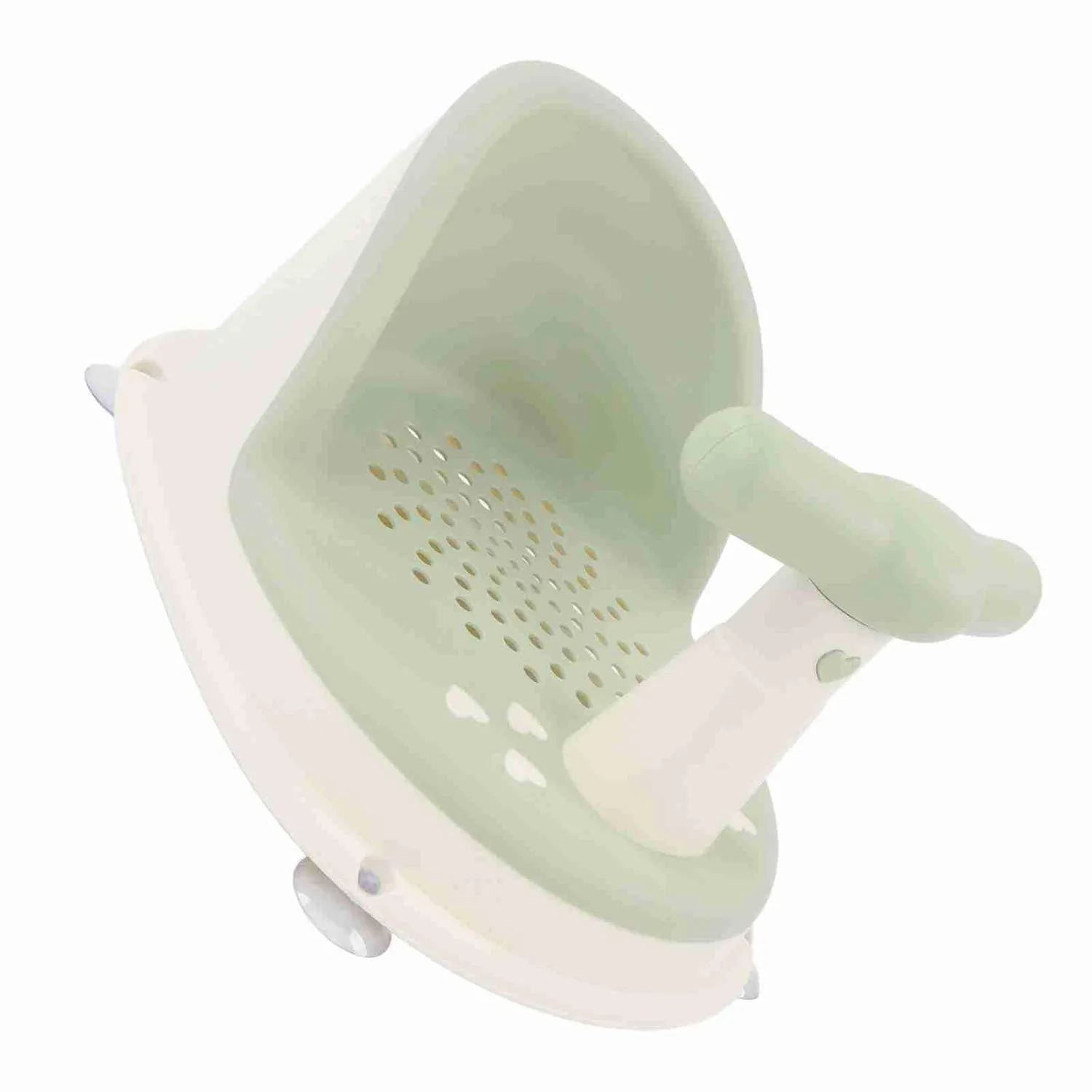 Garosa chaise de douche bébé pliable verte ventouses