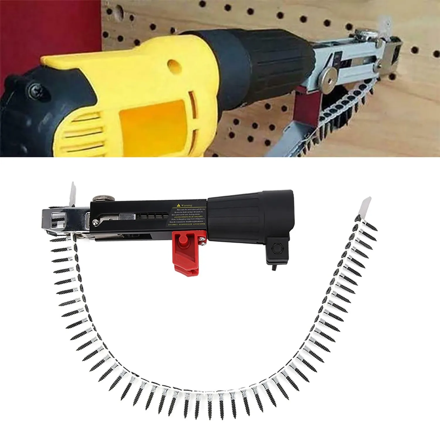 Garosa pistolet à vis automatique sur bande pour perceuse, profondeur réglable