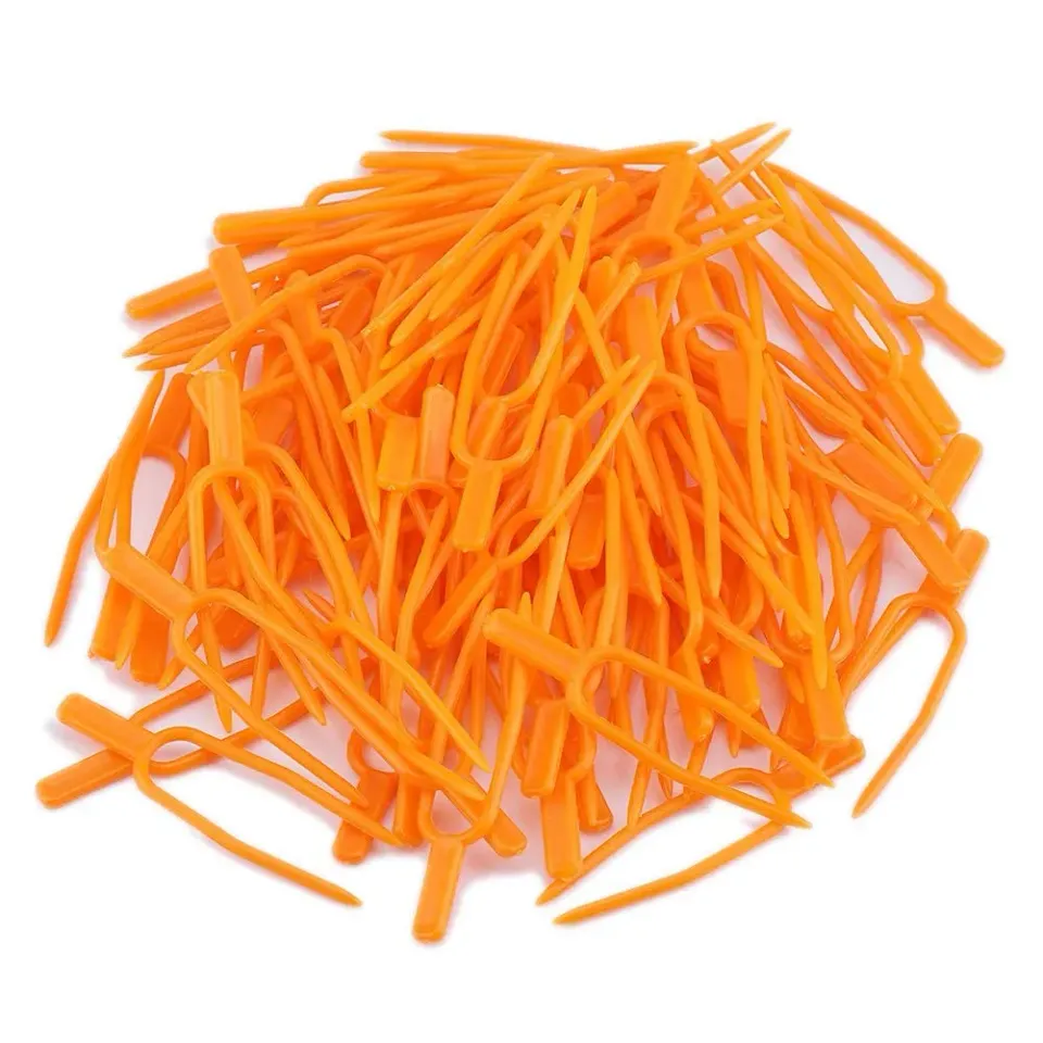 Garosa Clips de fixation pour plantes 100 pièces réutilisables en plastique