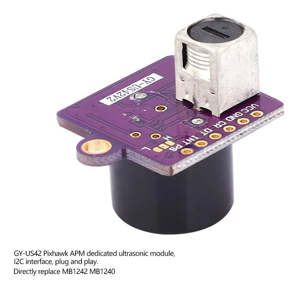 Garosa GY-US42 capteur distance ultrasons I2C 7,2 m