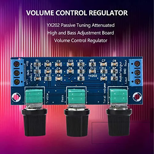 Garosa YX202 carte réglage volume passive 3 voies