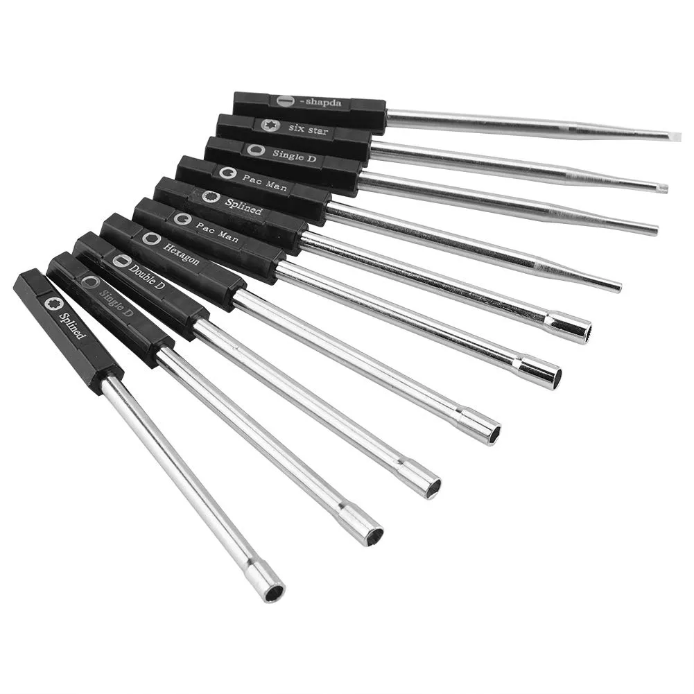 Garosa tournevis de réglage carburateur 10 pièces avec boîte