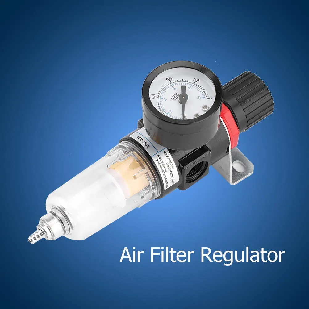 Garosa filtre régulateur d’air comprimé 1/4 pouce avec manomètre