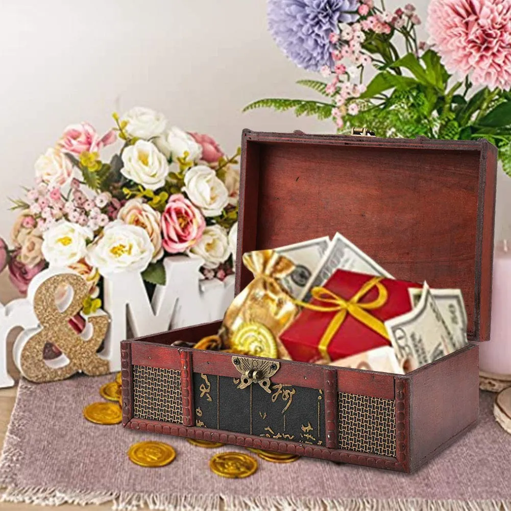 Garosa boîte à bijoux bois vintage #1 23 × 16 cm