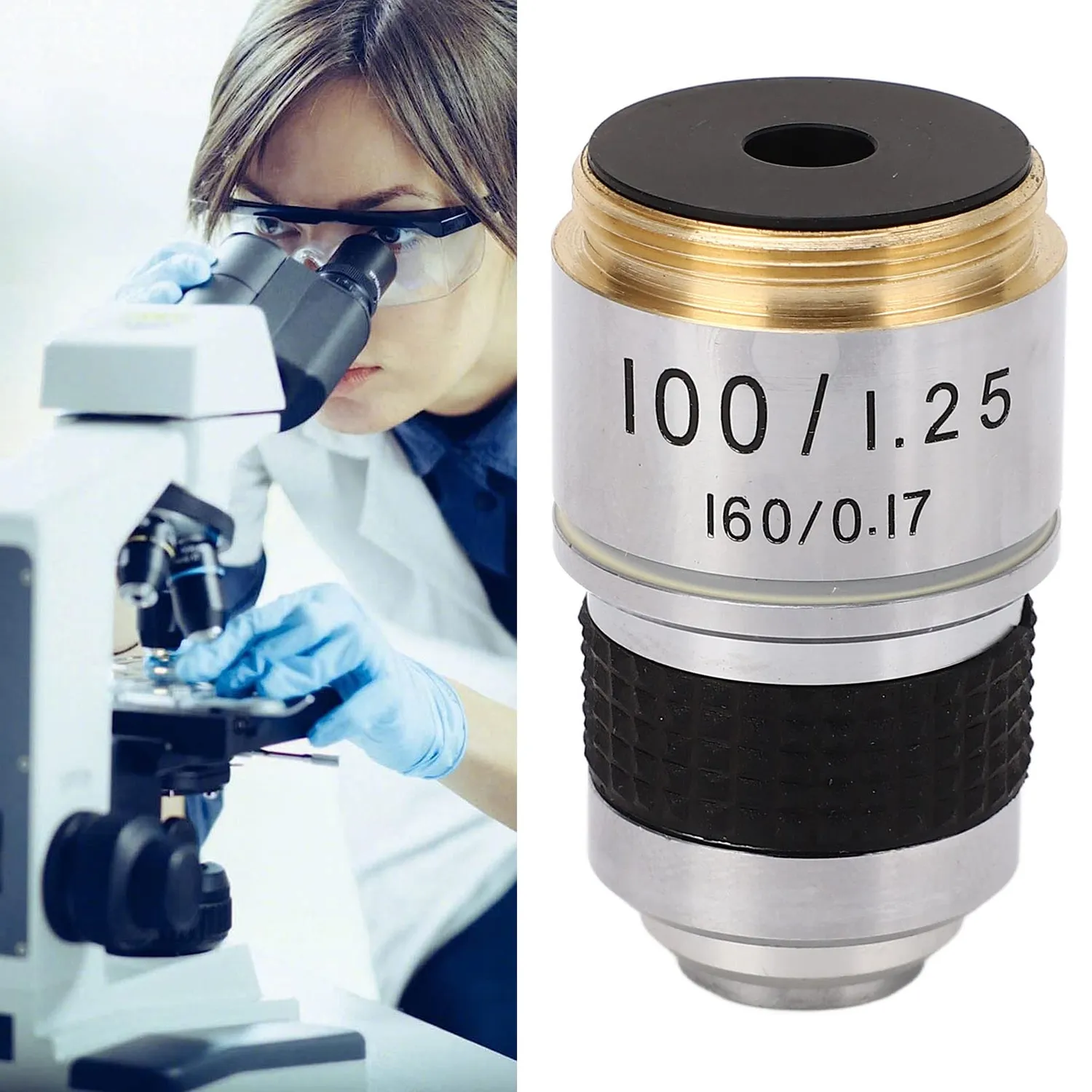 Garosa objectif microscope 100X RMS achromatique