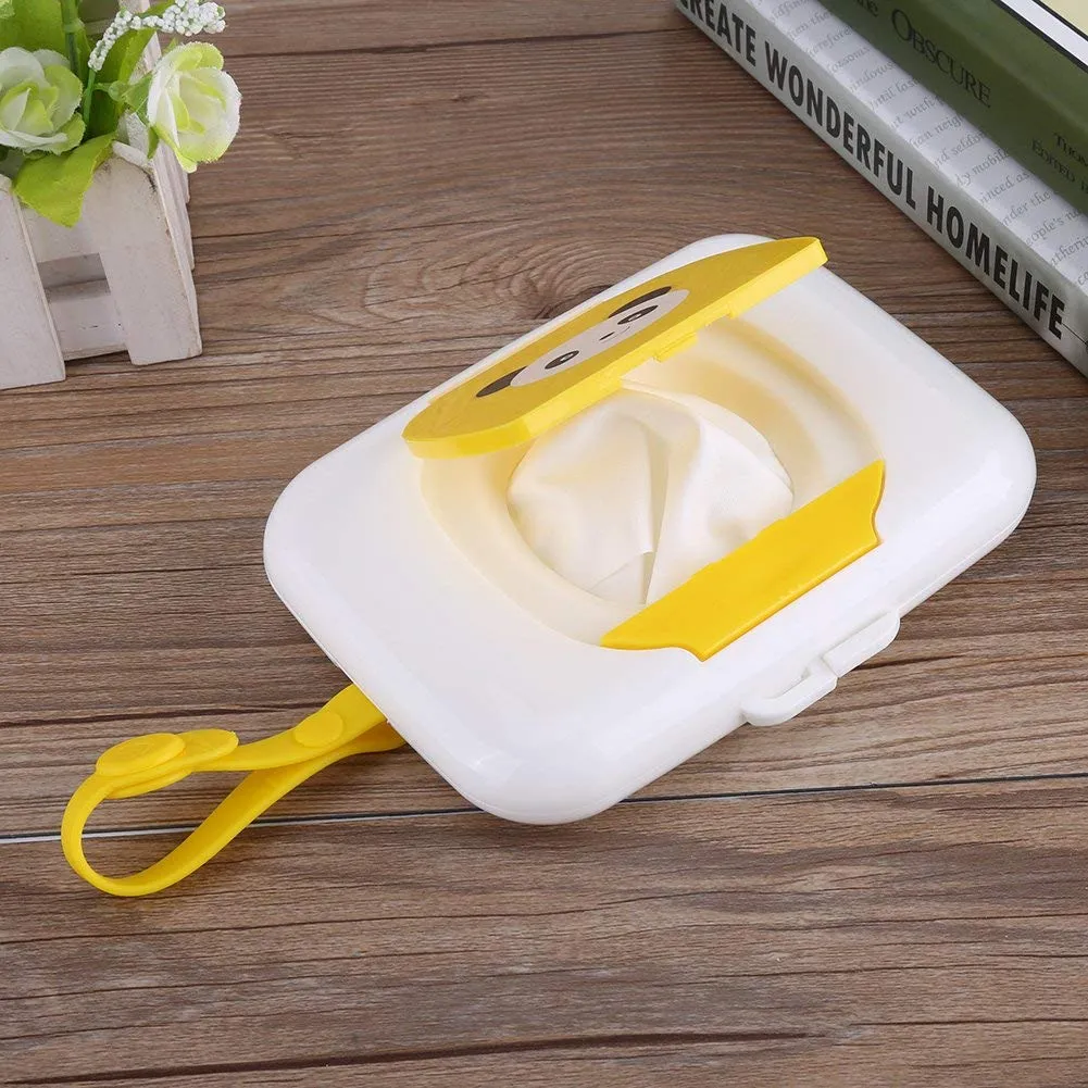 Garosa boîte à lingettes portable 16,4 x 11,7 cm PP silicone