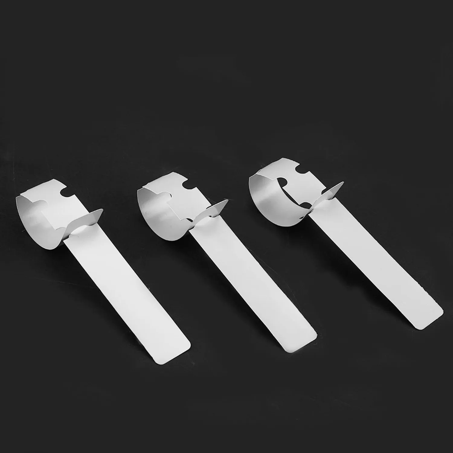 Garosa étiquettes de jardin à boucle blanches, lot de 100 en PVC