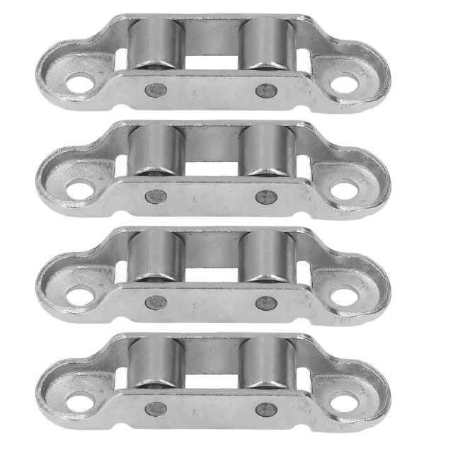 Garosa rouleau coulissant inox V double 11mm lot de 4