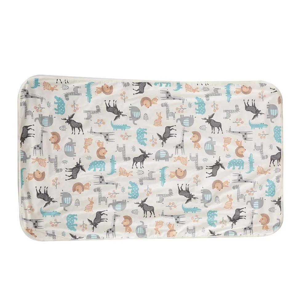 Garosa tapis bébé 75 × 120 cm cerf beige imperméable