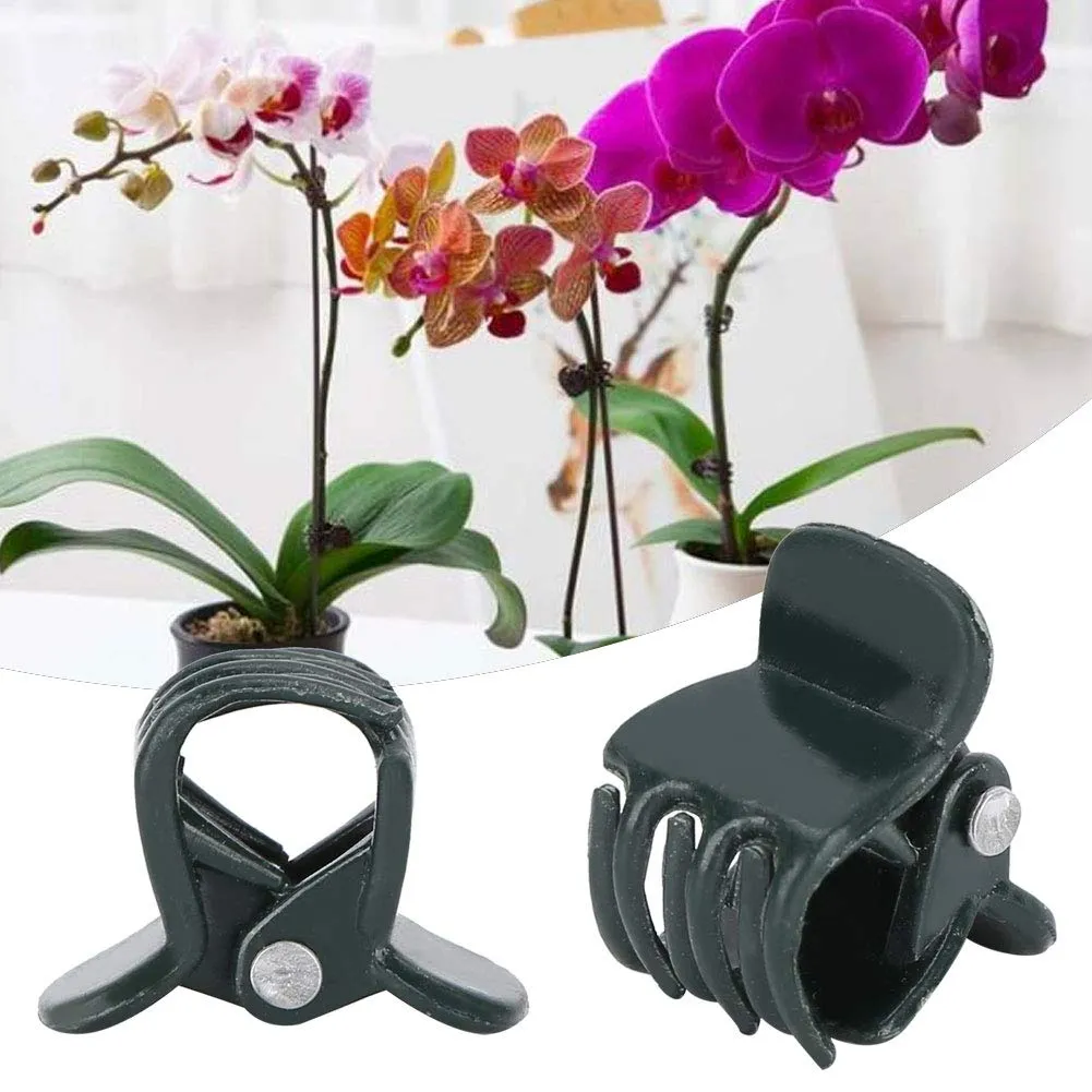Garosa clips pour orchidée plastique 200 pièces 1,1 cm