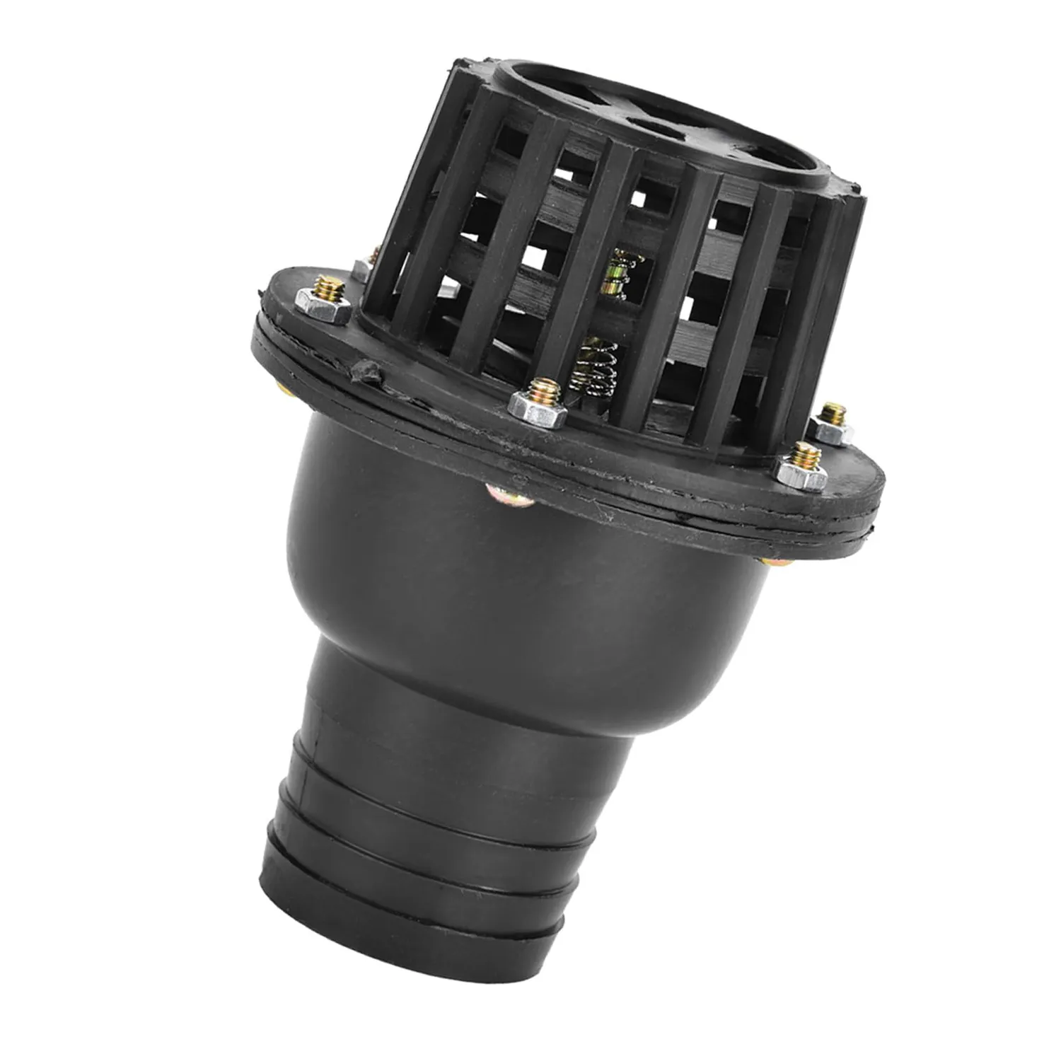 Garosa clapet de pied 2 pouces PVC noir basse pression