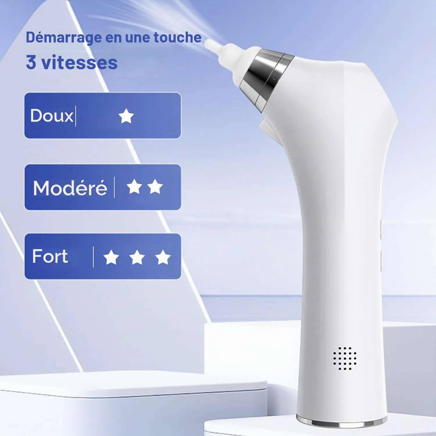 Garosa sèche-oreilles rechargeable 800 mAh à température constante