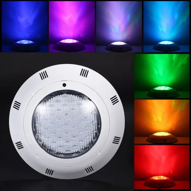 Garosa lampe de piscine LED RGB submersible 12 V télécommandée