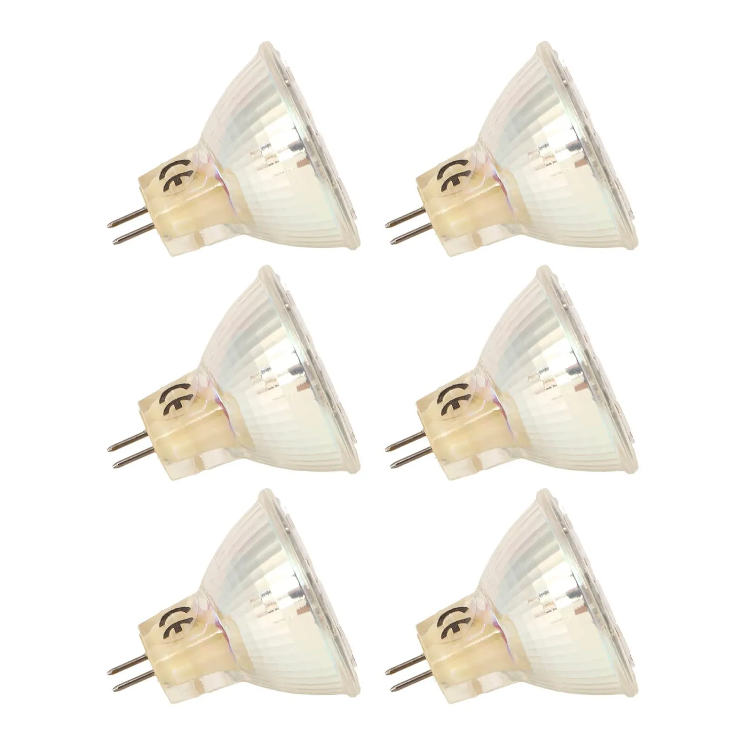 Garosa MR11 GU4 ampoules LED 3W lumière chaude lot de 6