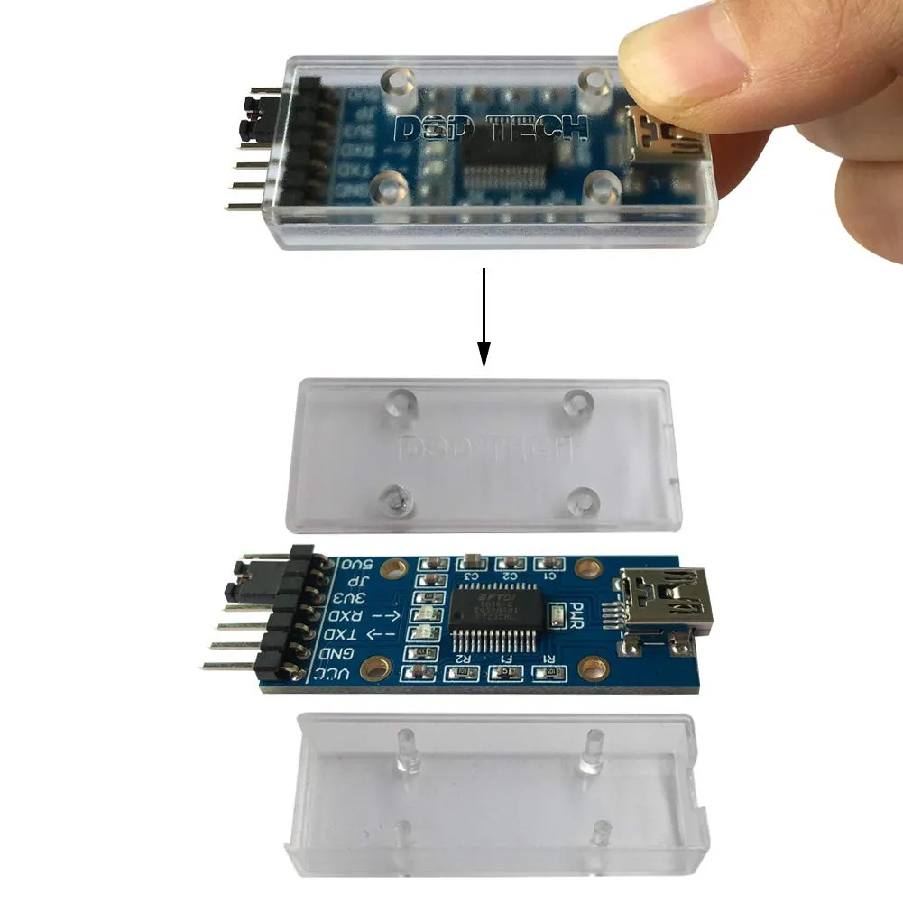 PLC Tech DSD TECH SH-U09F adaptateur USB TTL Mini-USB 3,3/5 V