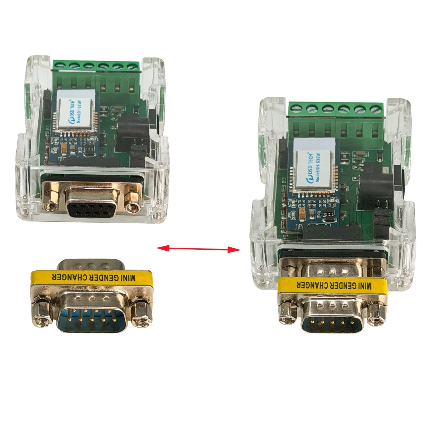 DSD TECH SH-B35W adaptateur Wi-Fi RS485 RS232, 5 V