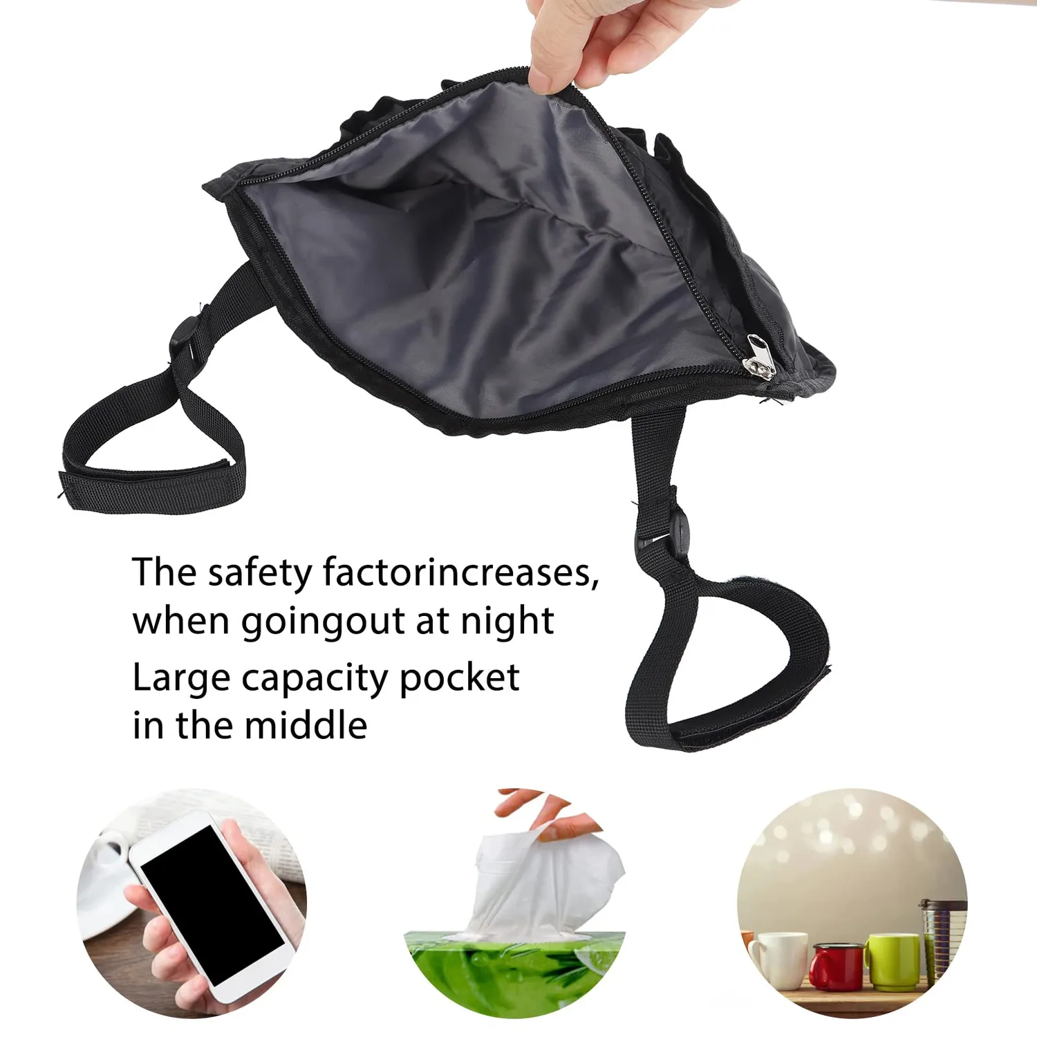 Garosa sac latéral pour fauteuil roulant imperméable