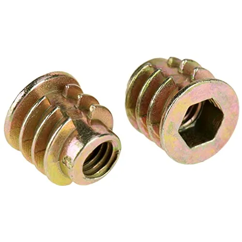 Garosa écrous à visser M4 × 8 mm, lot de 50 en alliage de zinc