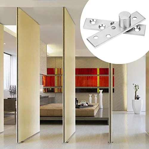 Garosa charnières de meuble pivot 360° lot de 2 inox réglables