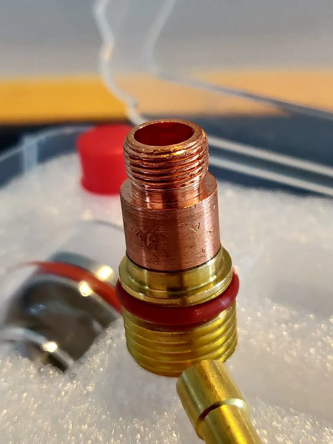 Garosa kit torche TIG WP-17/18/26 1,6 mm verre