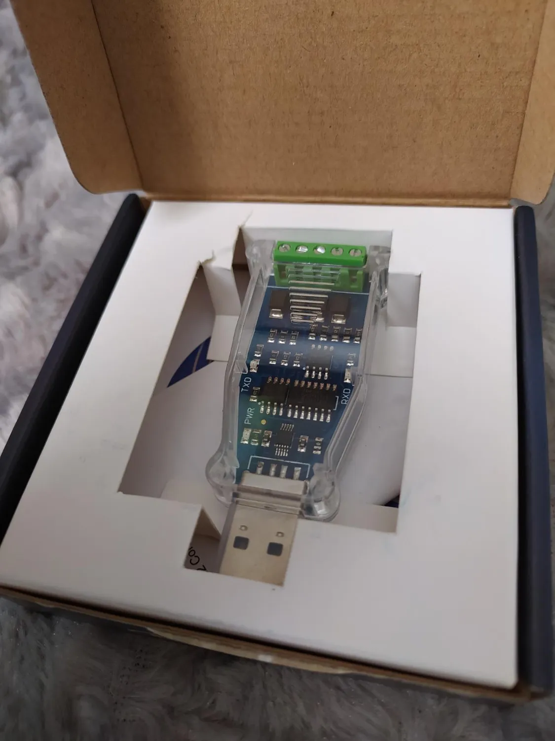 DSD TECH SH-U08A adaptateur USB RS485/RS422 1 pièce CH340E