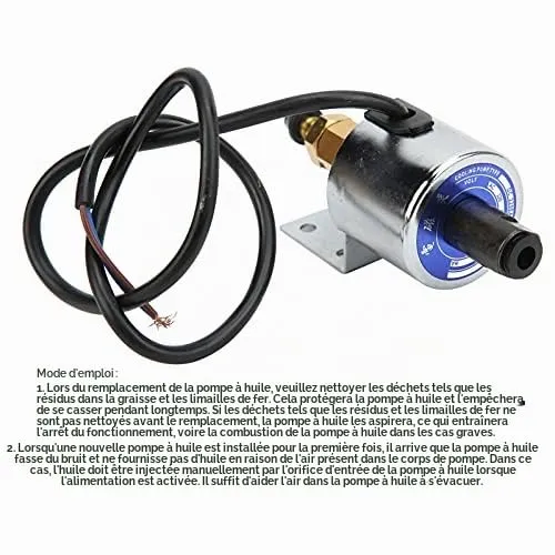 Garosa pompe huile électromagnétique AC220V 13W inox