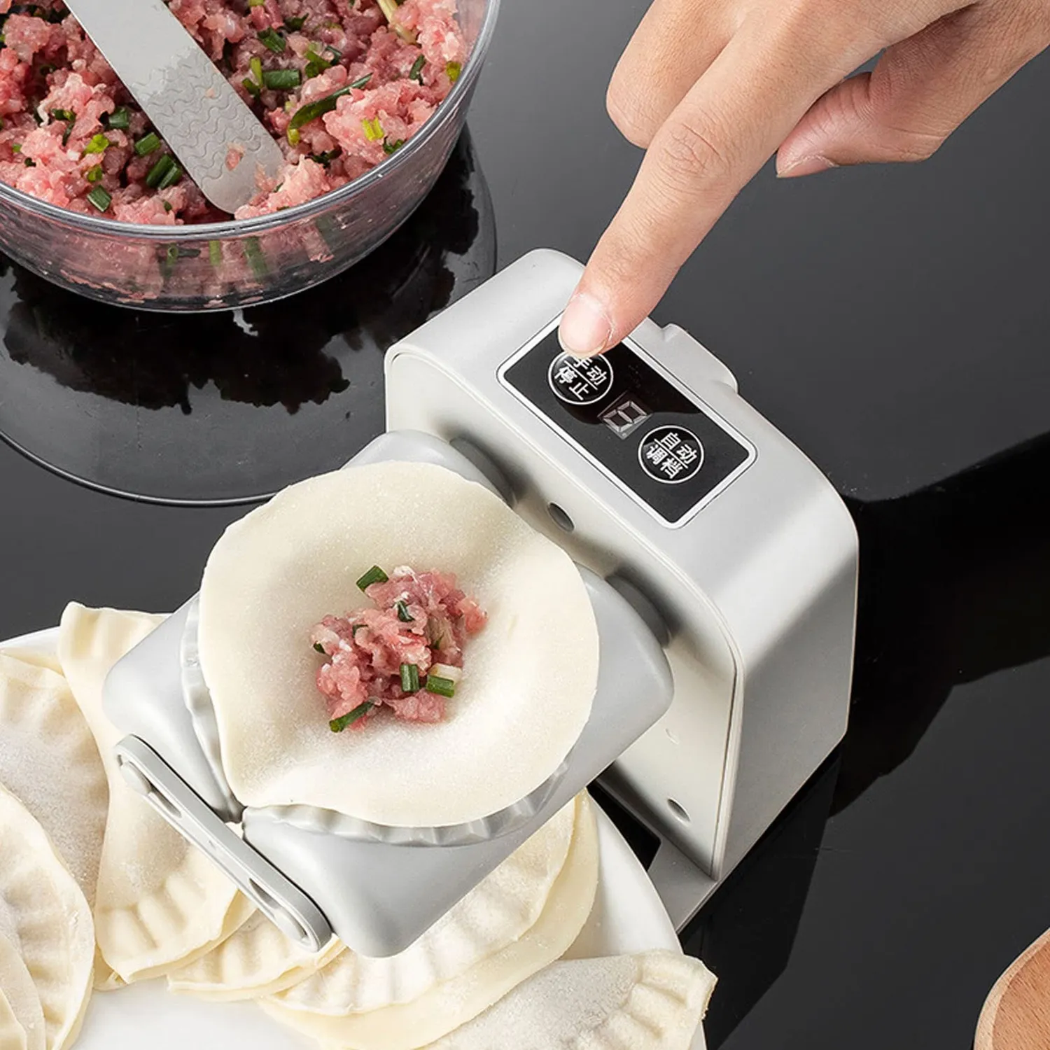 Garosa machine à raviolis électrique automatique 1300 mAh