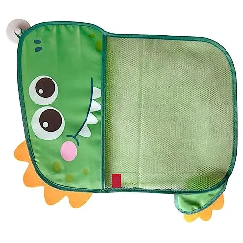 Garosa rangement bain bébé filet dinosaure polyester