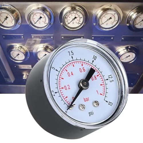 Garosa Manomètre axial BSPT 1/8, 0–15 psi / 0–1 bar