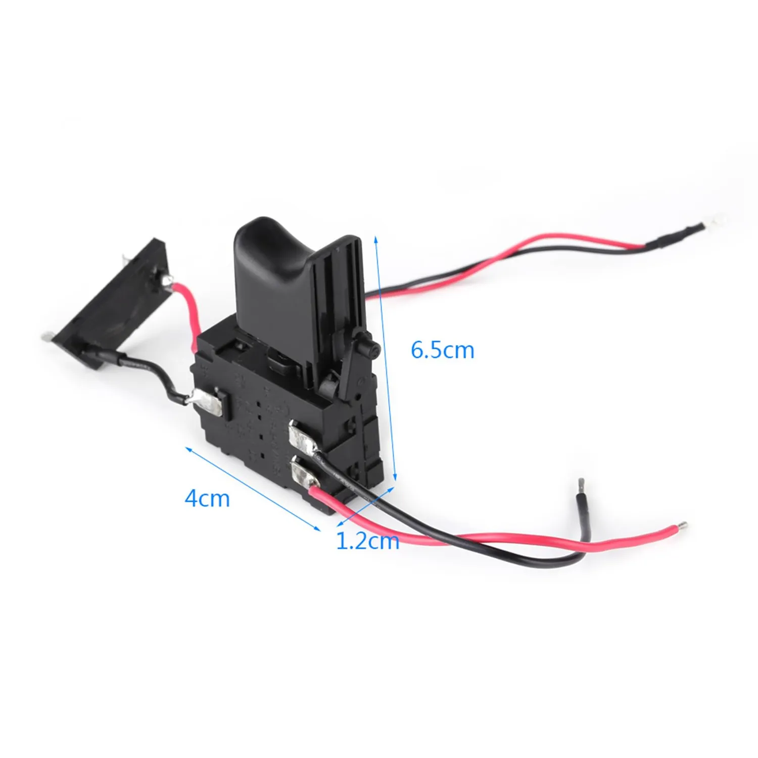 Garosa Interrupteur perceuse sans fil 12V vitesse + frein