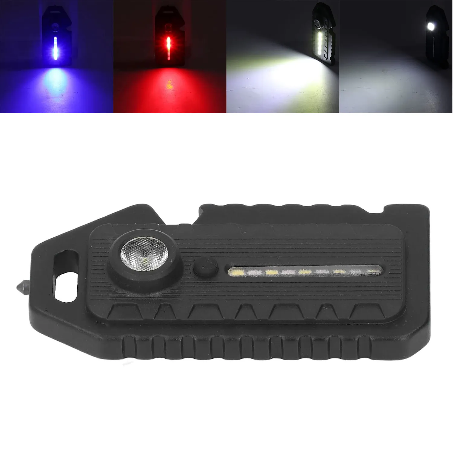 Garosa lampe de poche multifonction USB-C blanc rouge bleu