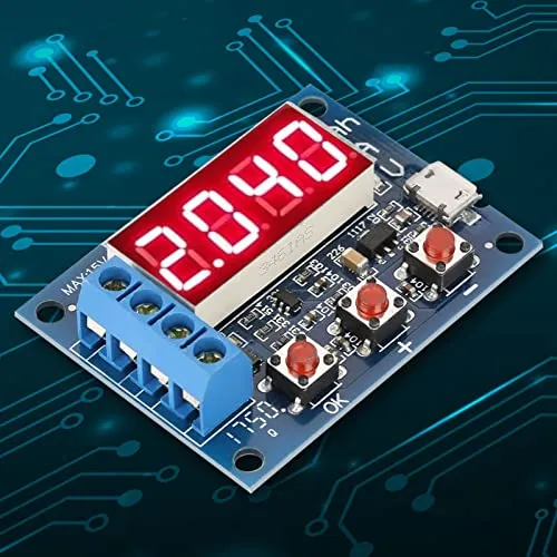 Garosa testeur de capacité de batterie 1,2–12 V à écran LED