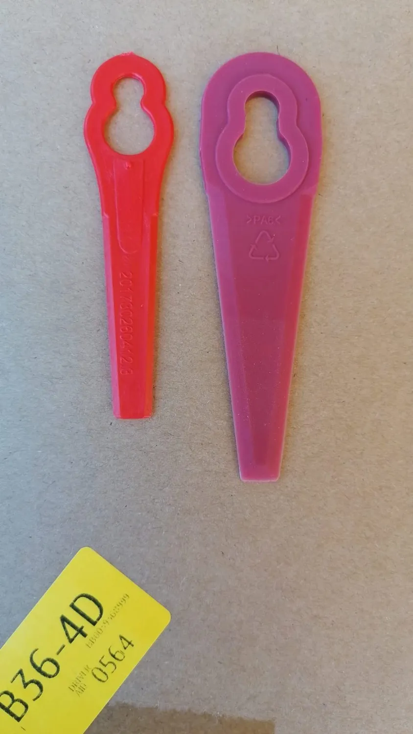 Garosa FRT18A FRT18A1 FRT20A1 lames plastique 100 pièces