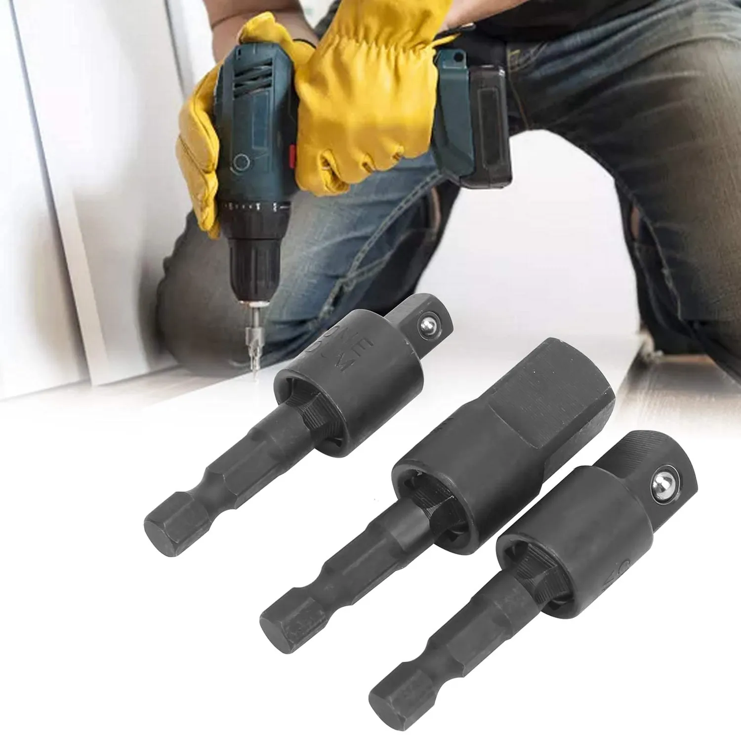 Garosa jeu de douilles perceuse 45 pièces CrV